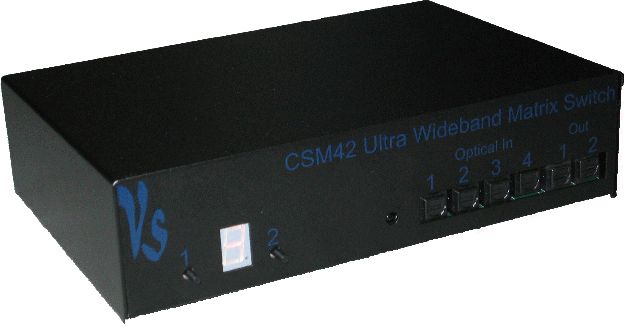 Clearance: CSM42: Ultra Wide bandwidth HDTV & audio matrix switch