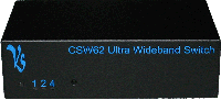 CSW62: Ultra Wide bandwidth HDTV switch & amp with DC restoration